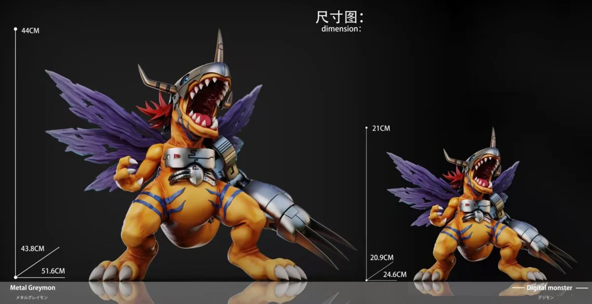 MINE Studio - Digimon Adventure - Metal Greymon - Yardrat Shop