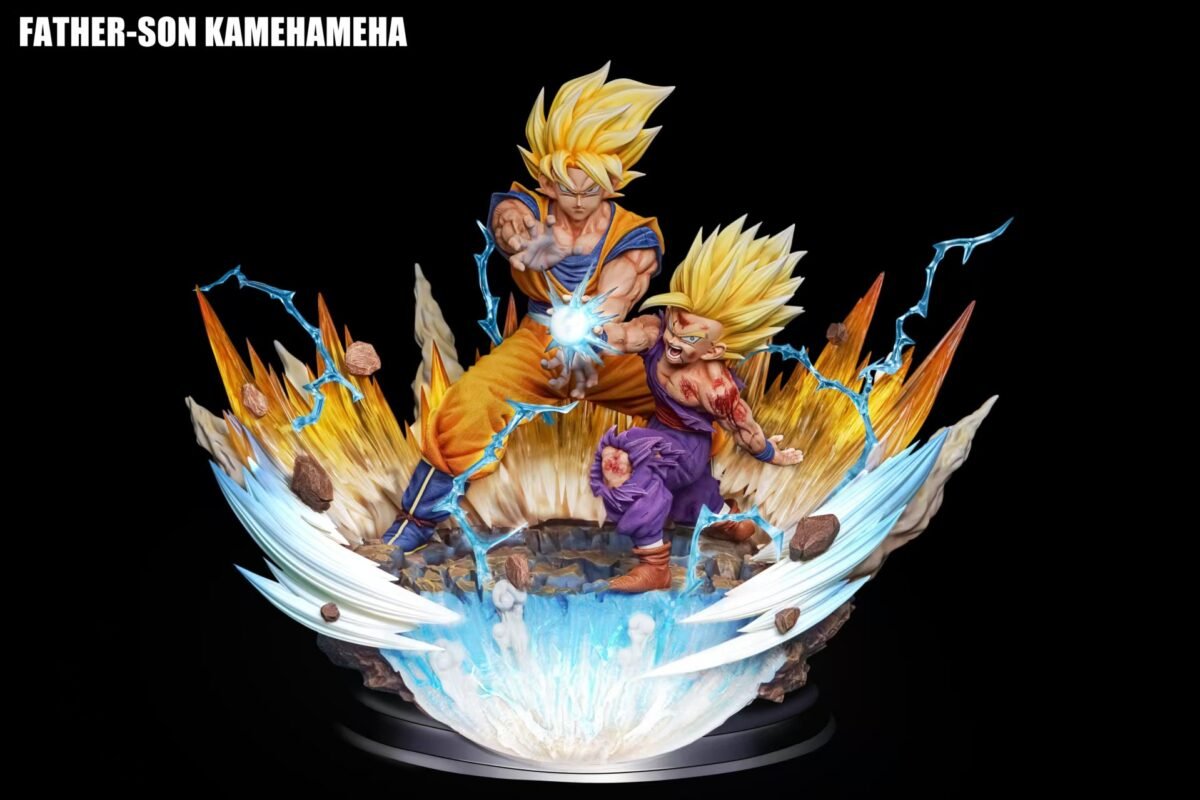 FC Dragon Ball Z Kamehameha Father and sond Scale 1 4 1 6 (12)