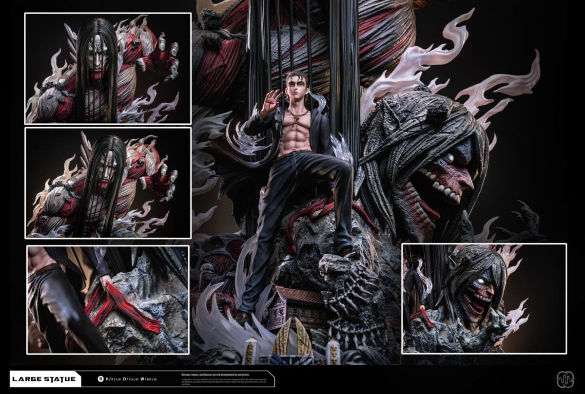 eren jaeger diorama hertz studio attack on titan1