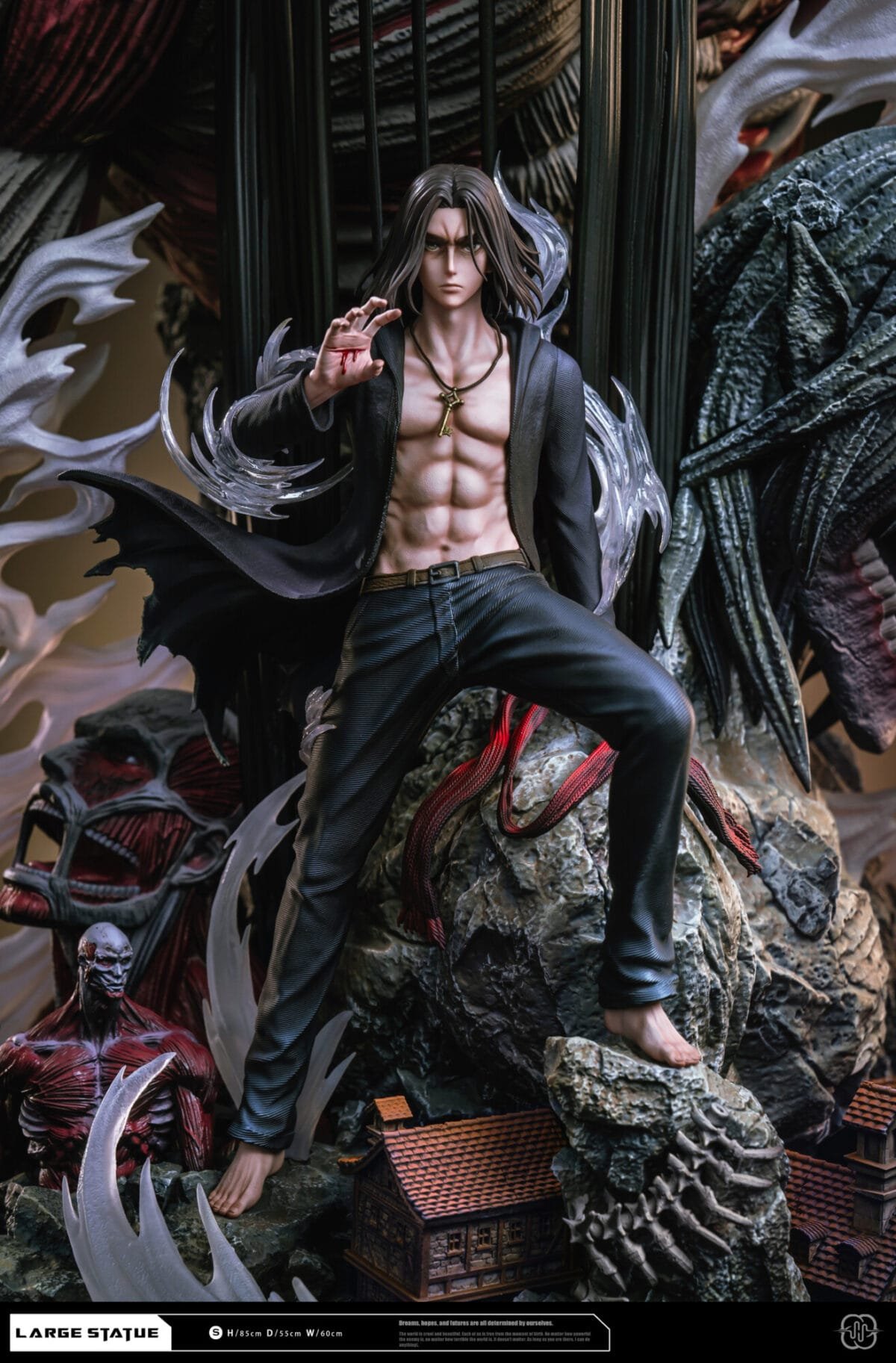 eren jaeger diorama hertz studio attack on titan2