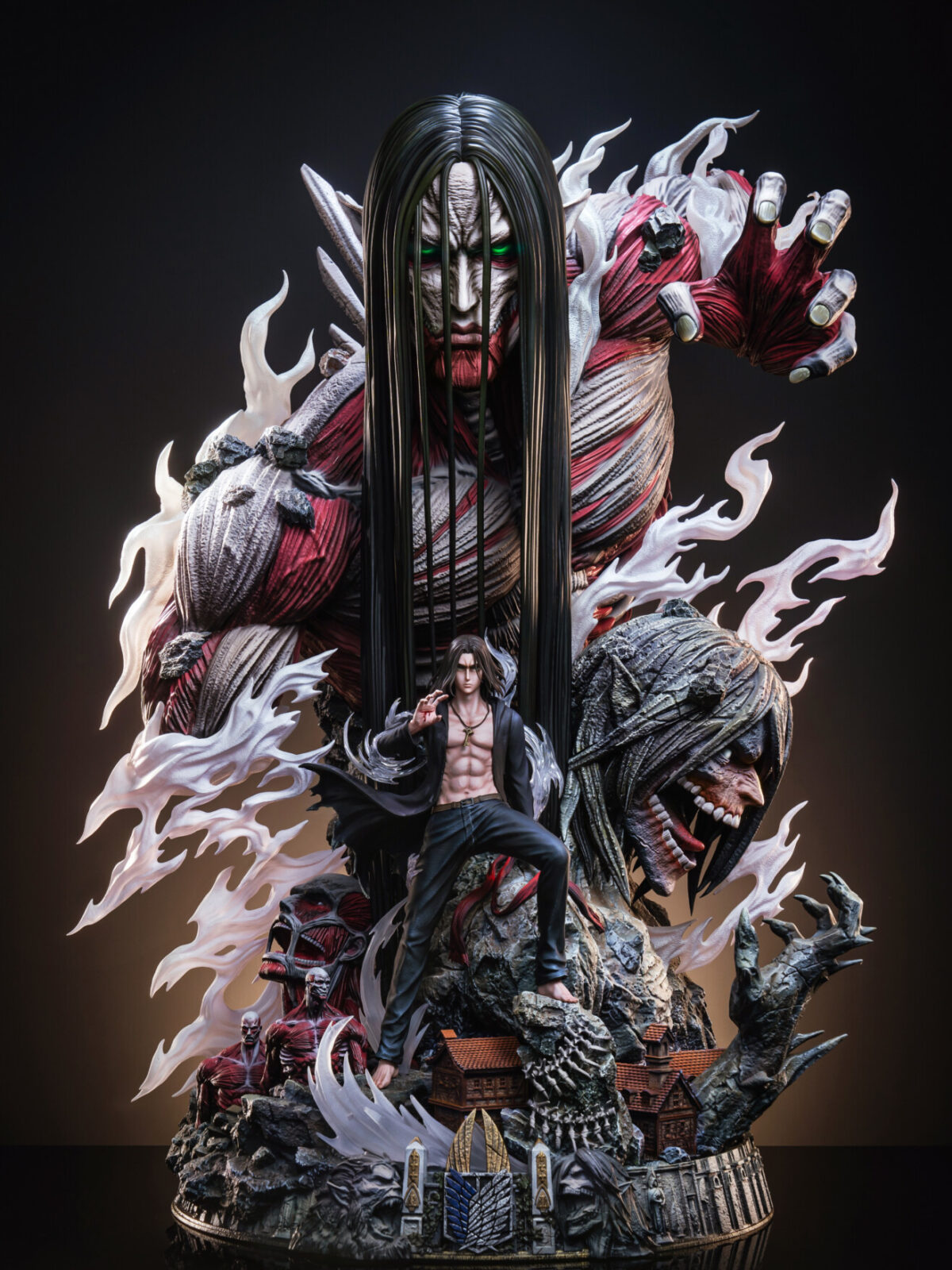 eren jaeger diorama hertz studio attack on titan4