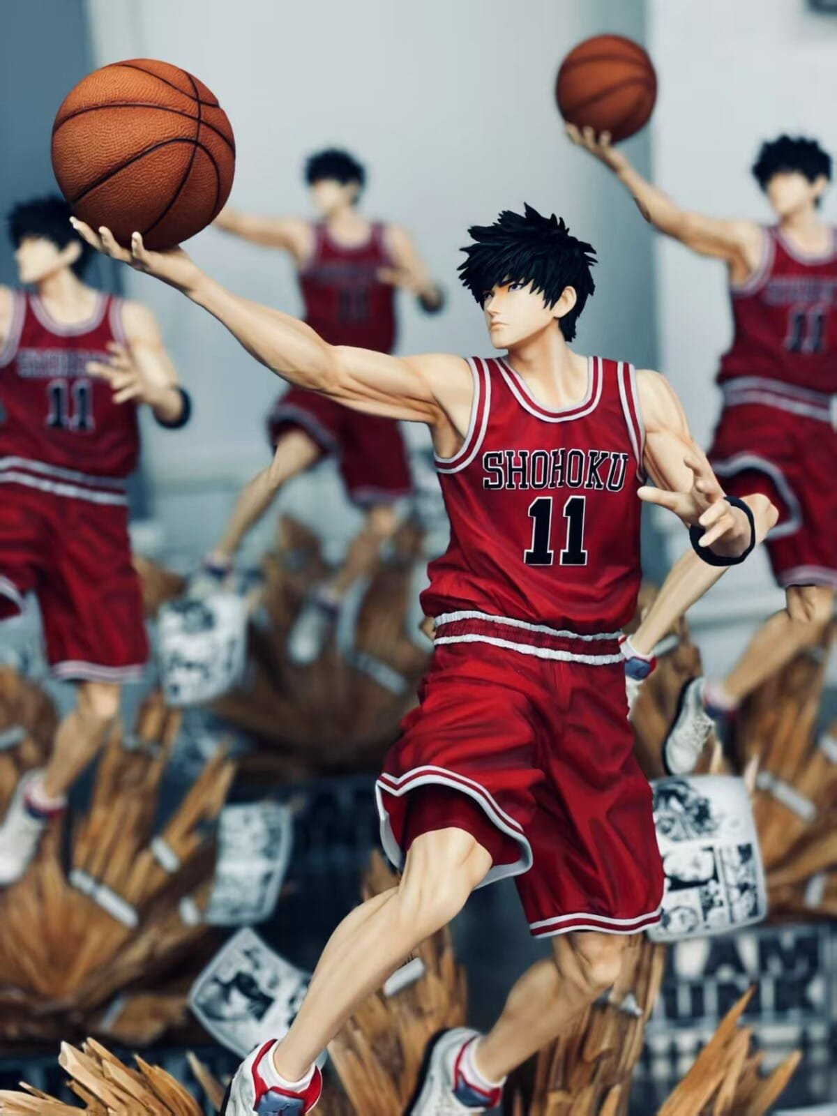 f8707152b14d1f85e4ae2bd100c4697f Infinite Studio - Slam Dunk - Rukawa Traje Rojo 1/4 - Imagen 1