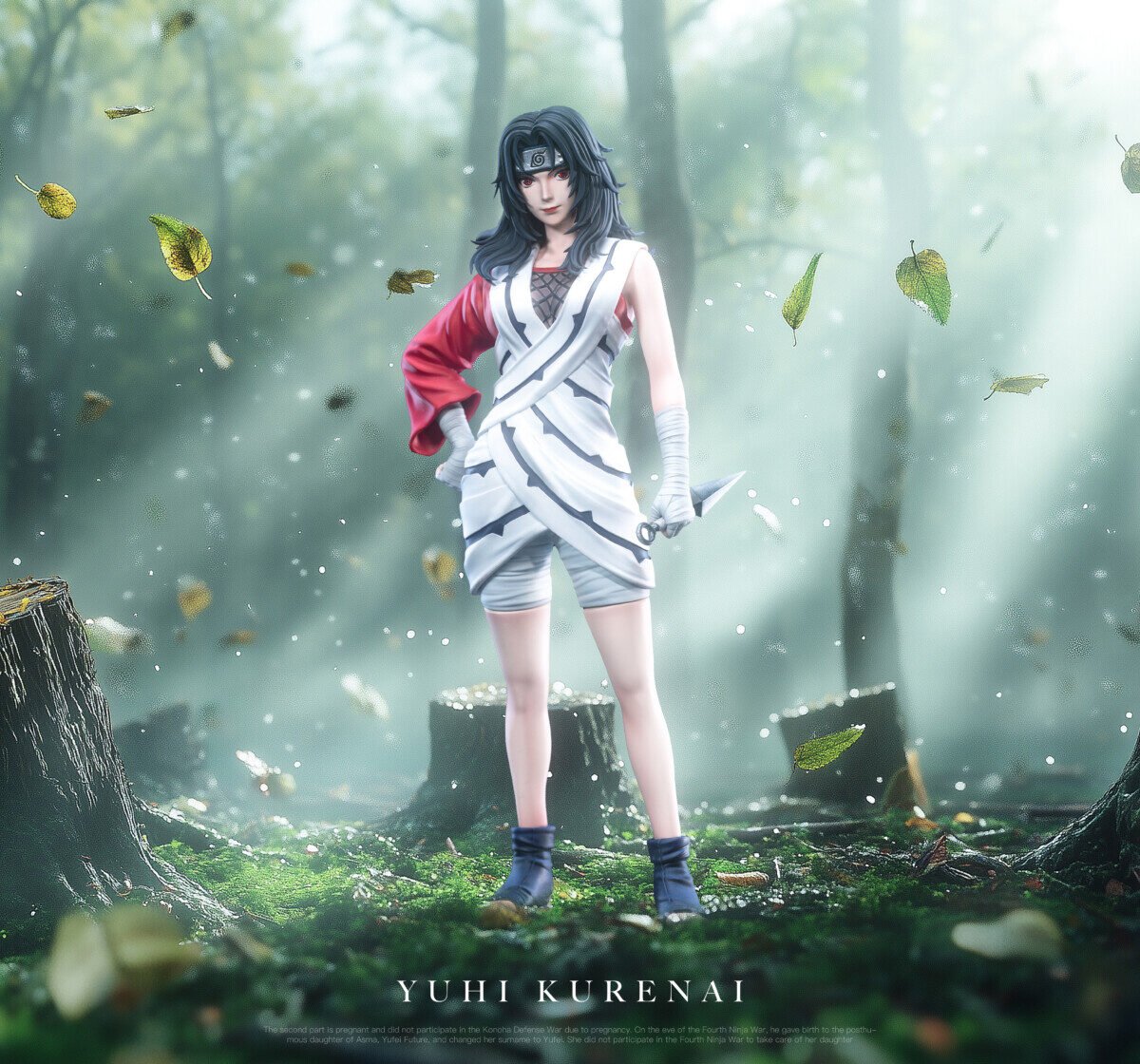 kurenai yuhi naruto shippuden c4studio 1 8 resina.jpg8