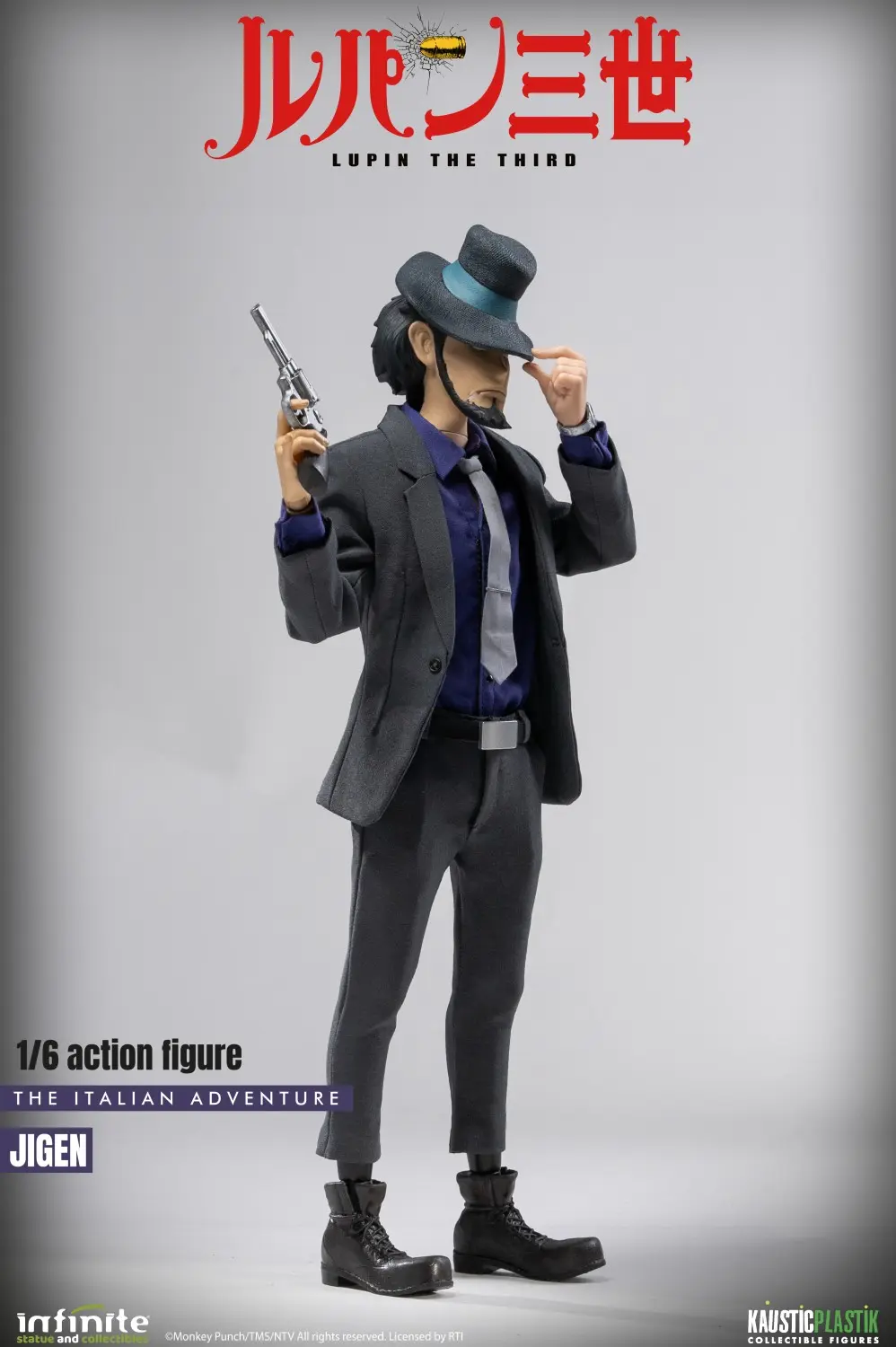 Yuusuke Hirokawa様　③ Kaustik Plastik Daisuke Jigen 1/6 – Figura articulada de Lupin the 3rd