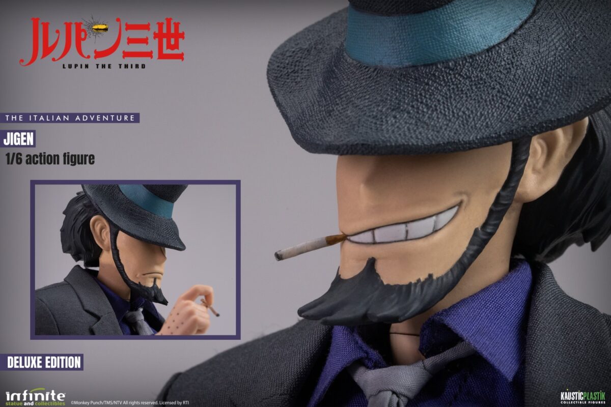 lupin the 3rd the italian adventure 16 action figure daisuke jigen deluxe edition