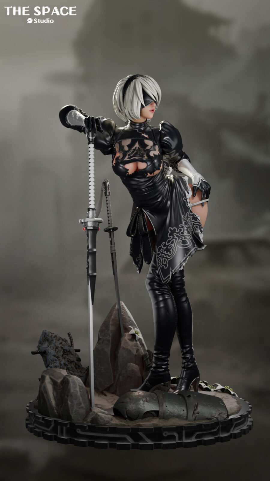 nier automata 2b estatua resina the space studio.jpg6
