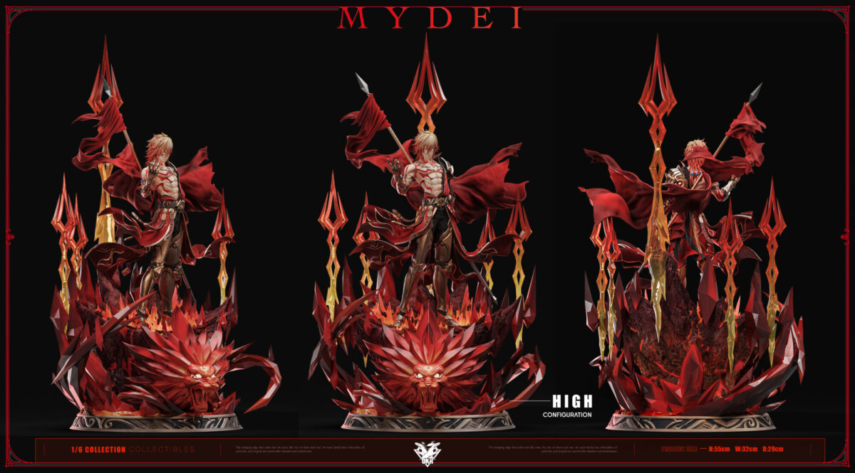Estatua de Mydei 1/6 Honkai Star Rail de OKR Studio – Figura de resina coleccionable