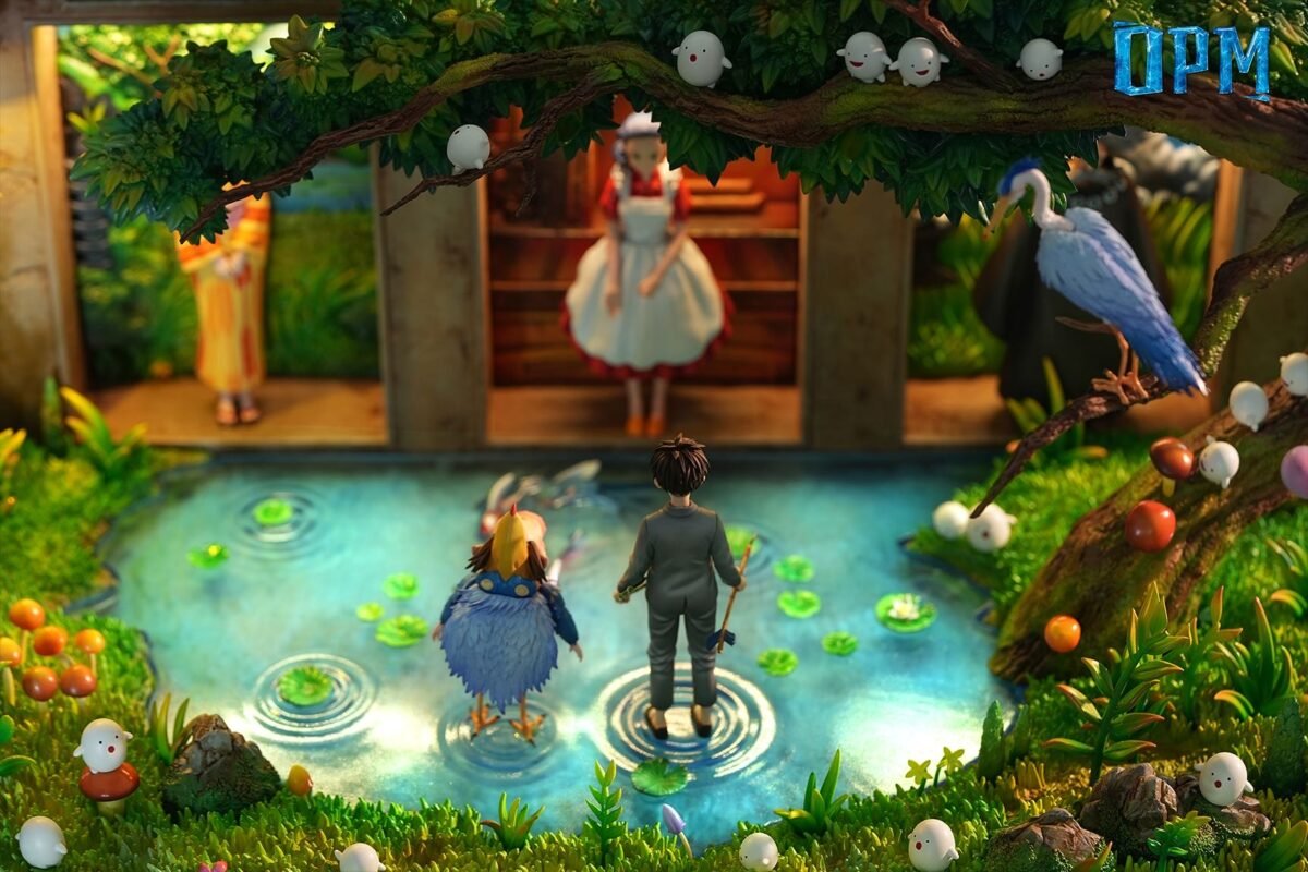 opm el chico y la garza diorama estatua resina.jpg2