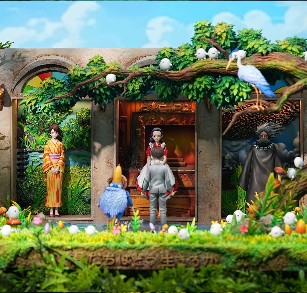 opm el chico y la garza diorama estatua resina.jpg7