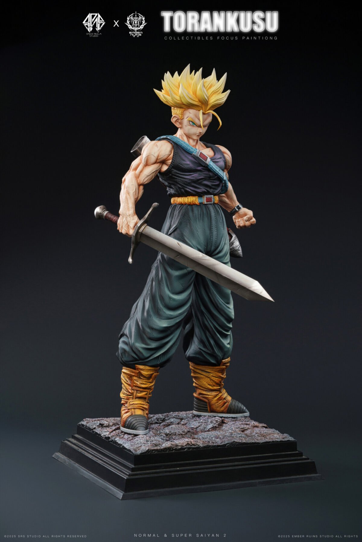 trunks ssj estatua resina ember ruins space realm dragon ball z.webp11