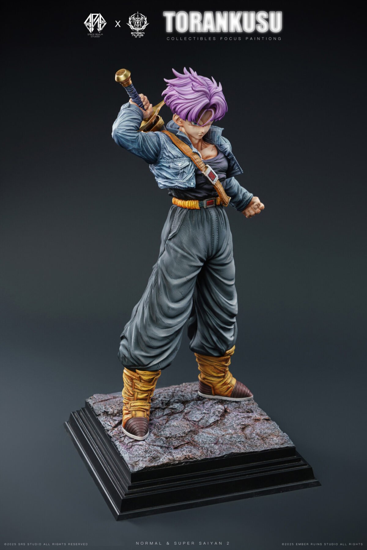 trunks ssj estatua resina ember ruins space realm dragon ball z.webp5