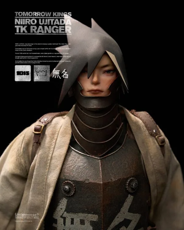 Underverse Tomorrow Kings - Ranger Niiro Ujitada Figura Articulada