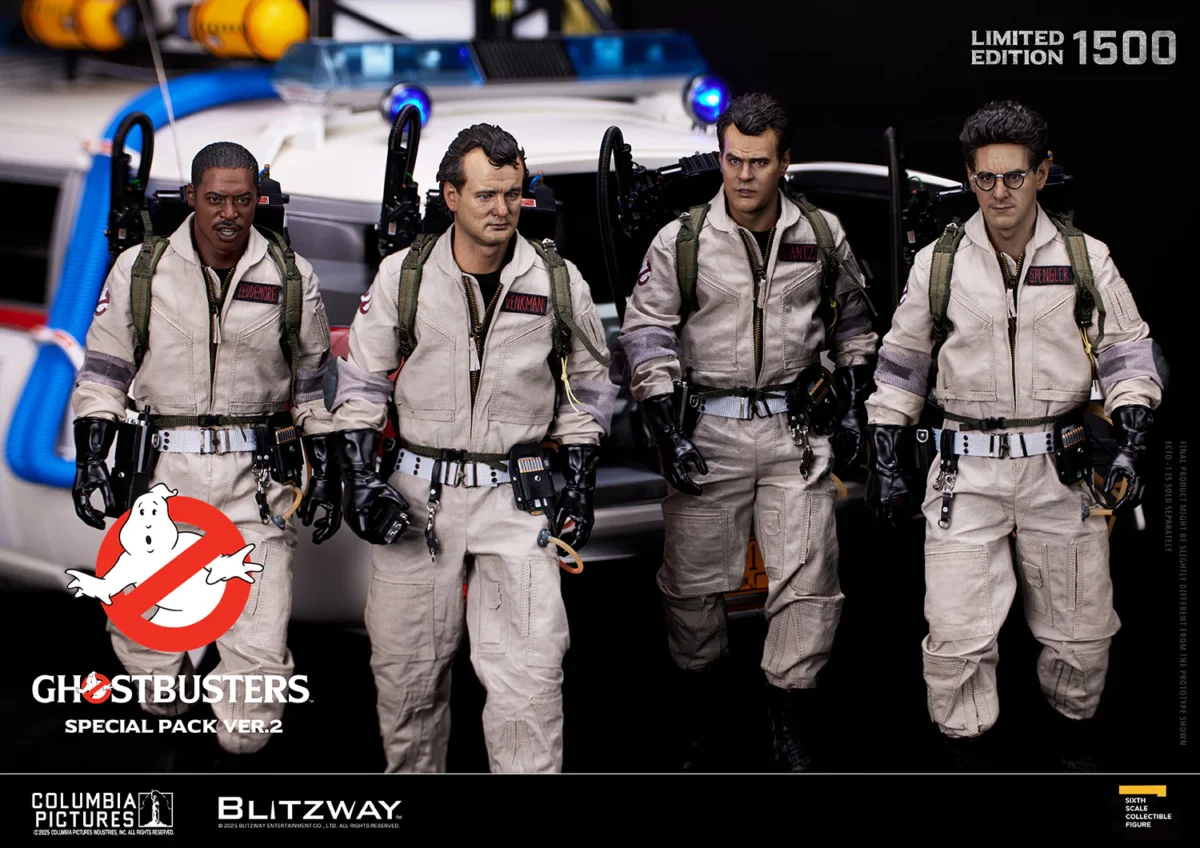 Blitzway Ghostbusters SpecialPackVer2 1 6Scale ActionFigures Ecto1 Background Limited1500.jpg