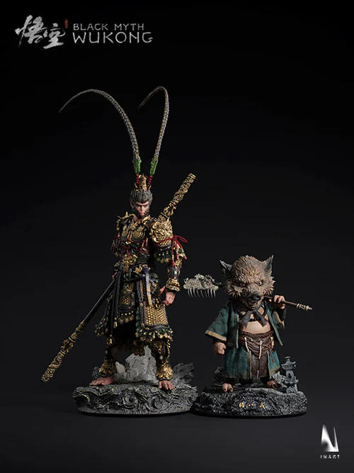 Wukong Sixth Scale Figure and Zhu Bajie Sixth Collectible Figure Inspired by Black Myth Wukong.jpg