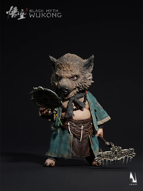 Zhu Bajie Sixth Collectible Figure from Black Myth Wukong with artistic finish and design.jpg