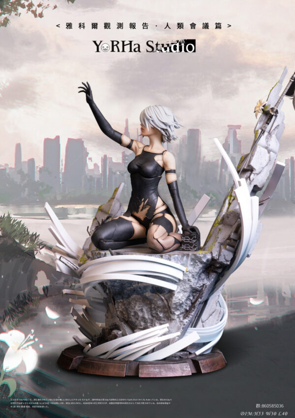 a2 nier automata yorha studio estatua 1 43