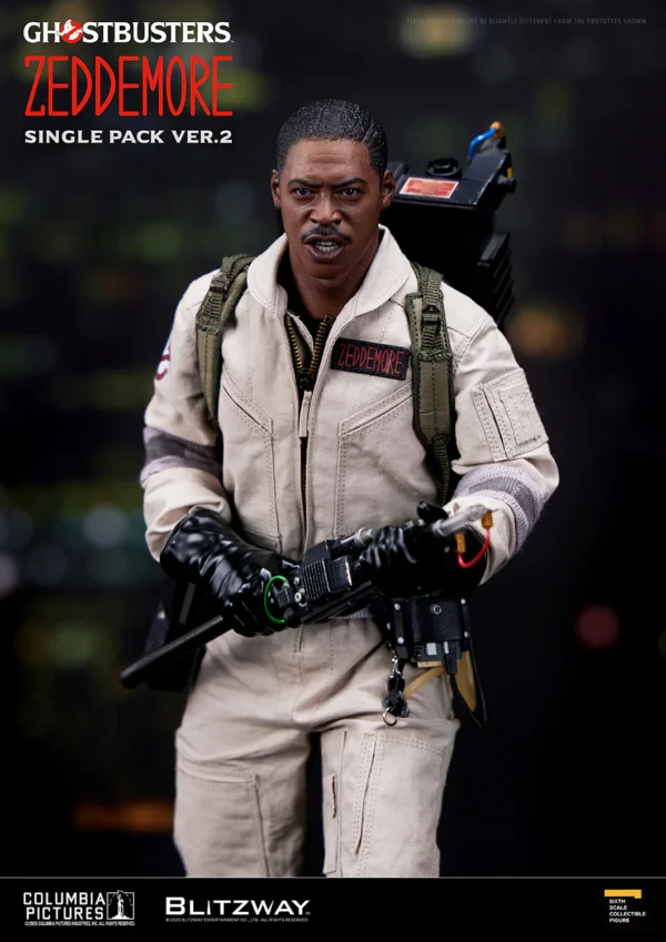 blitzway ghostbusters winston zeddemore ver2 1 6 scale action figure proton blaster.jpg
