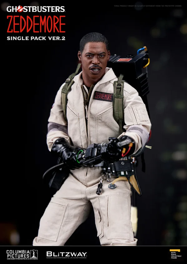 blitzway ghostbusters winston zeddemore ver2 action figure posing 1 6 scale.jpg