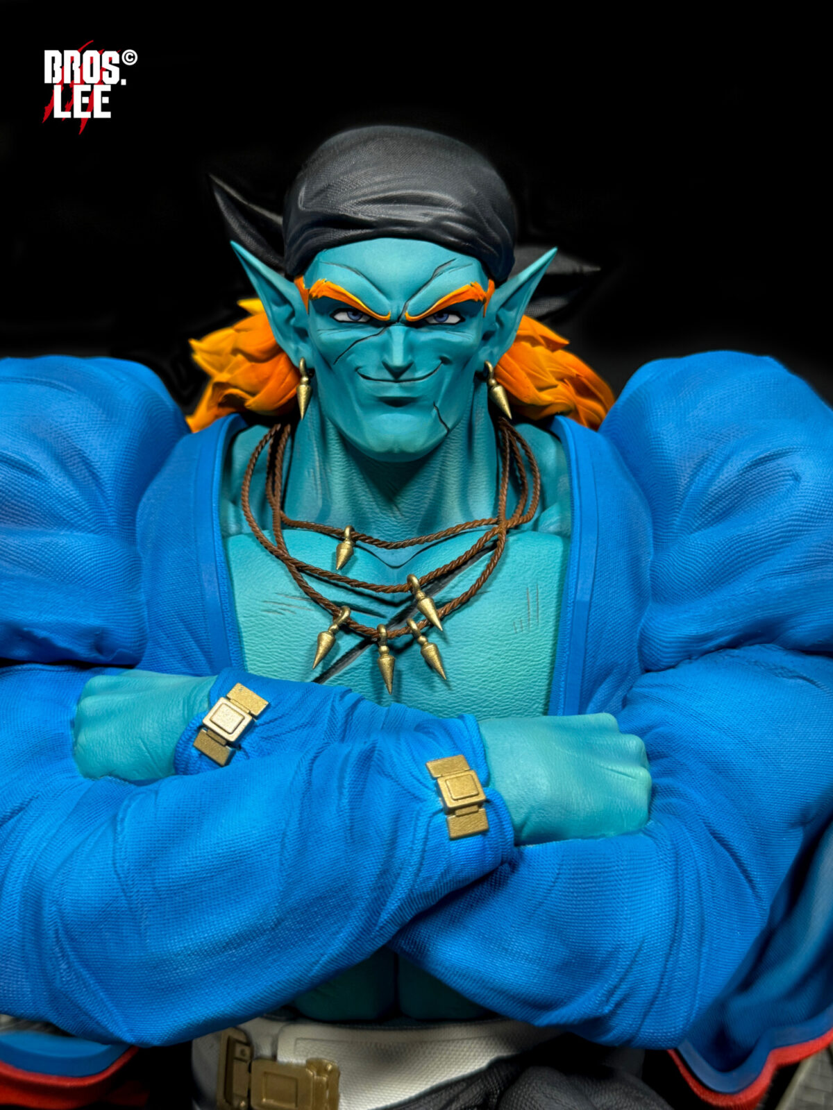 bros lee bojack dragon ball z estatua resina 1 43