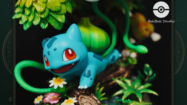 bulbasaur ballball studio estatua resina pokemon6