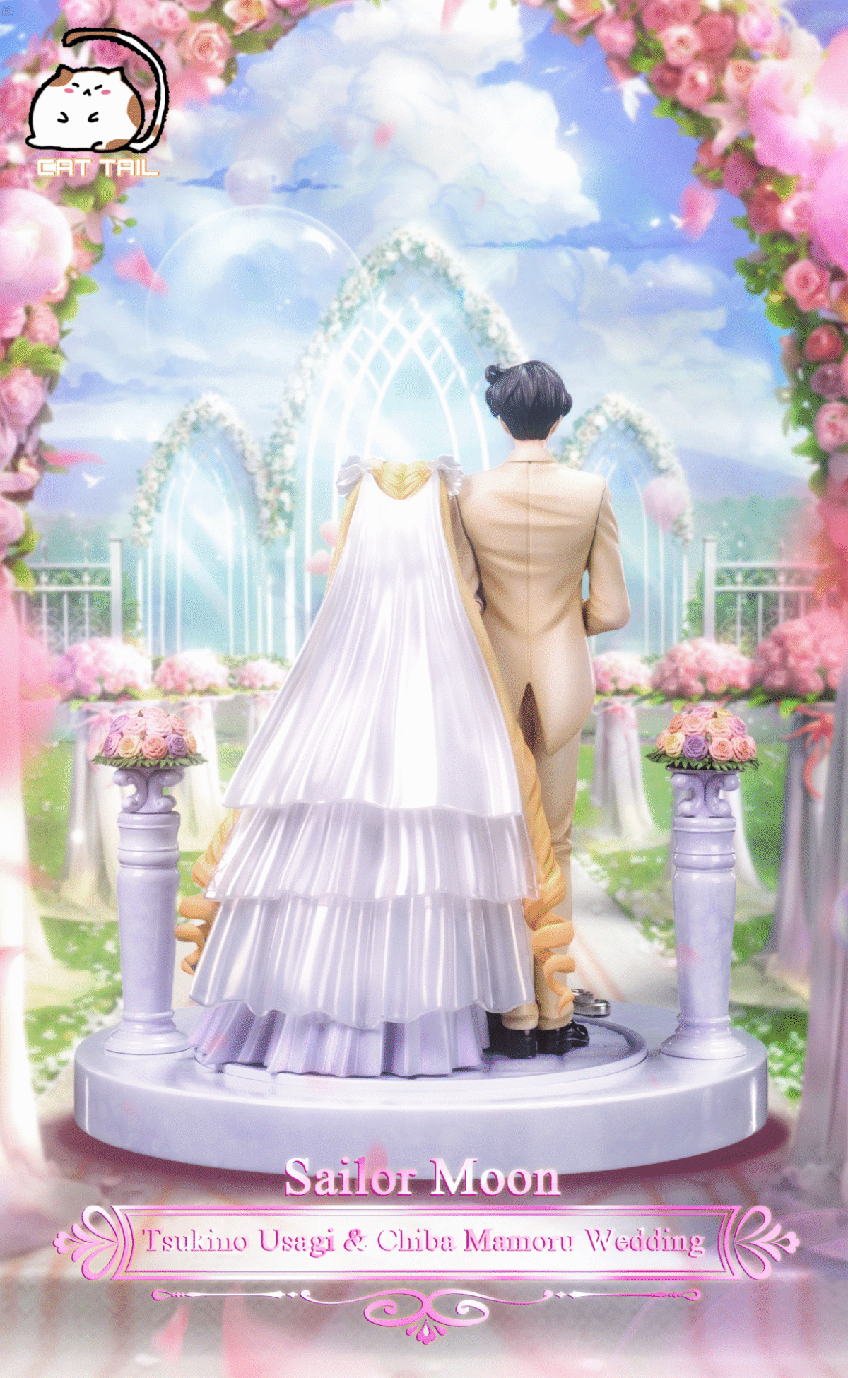 cat tail sailor moon usagi mamoru boda 162