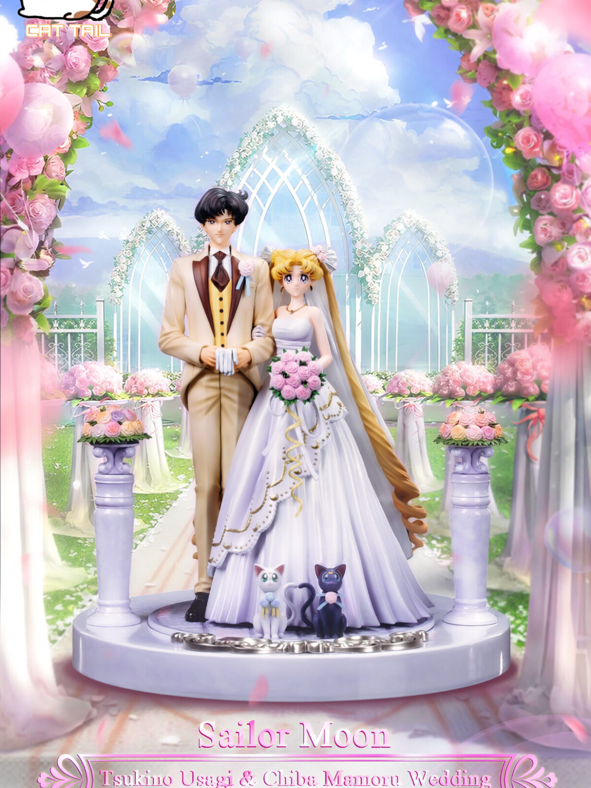 cat tail sailor moon usagi mamoru boda 164