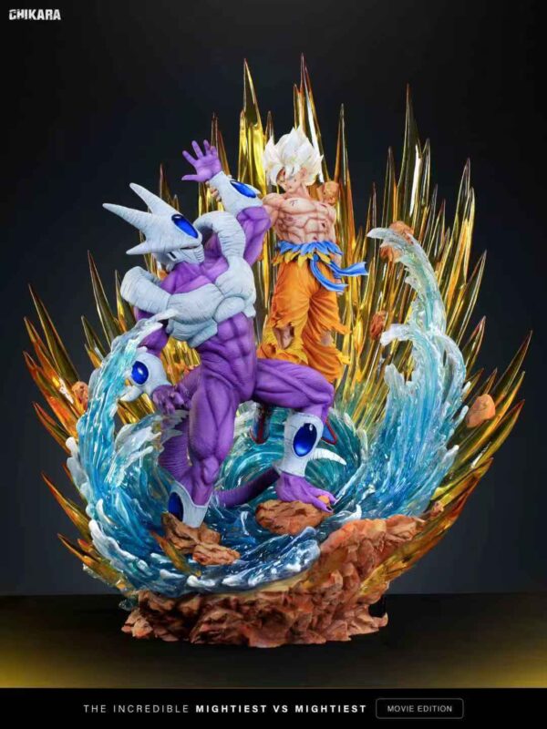 cooler vs goku ssj dragon ball z estatua chikara studio10