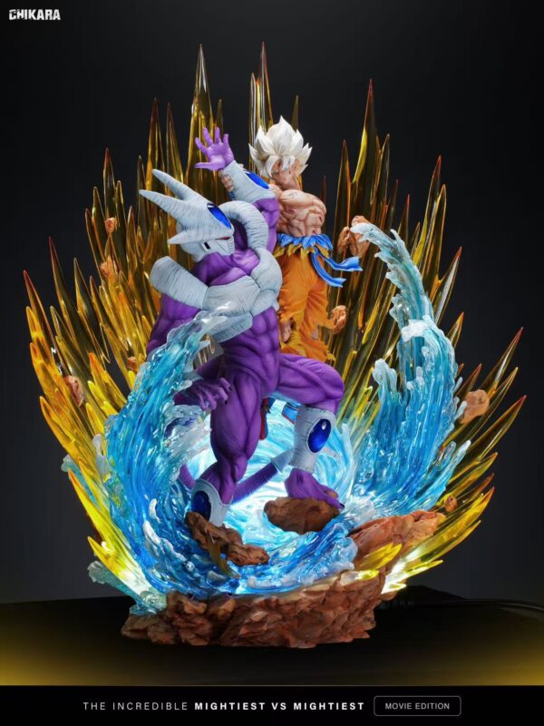 cooler vs goku ssj dragon ball z estatua chikara studio3