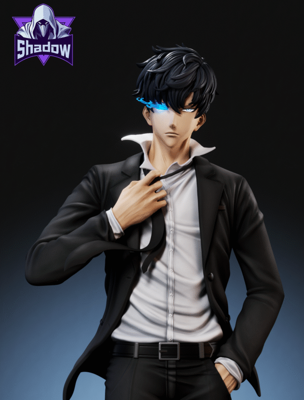 estatua sung jin woo shadow studio solo leveling escala 1 62