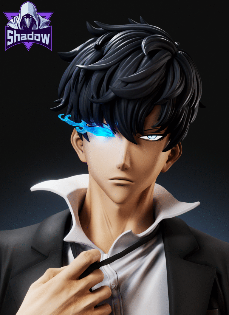 estatua sung jin woo shadow studio solo leveling escala 1 64