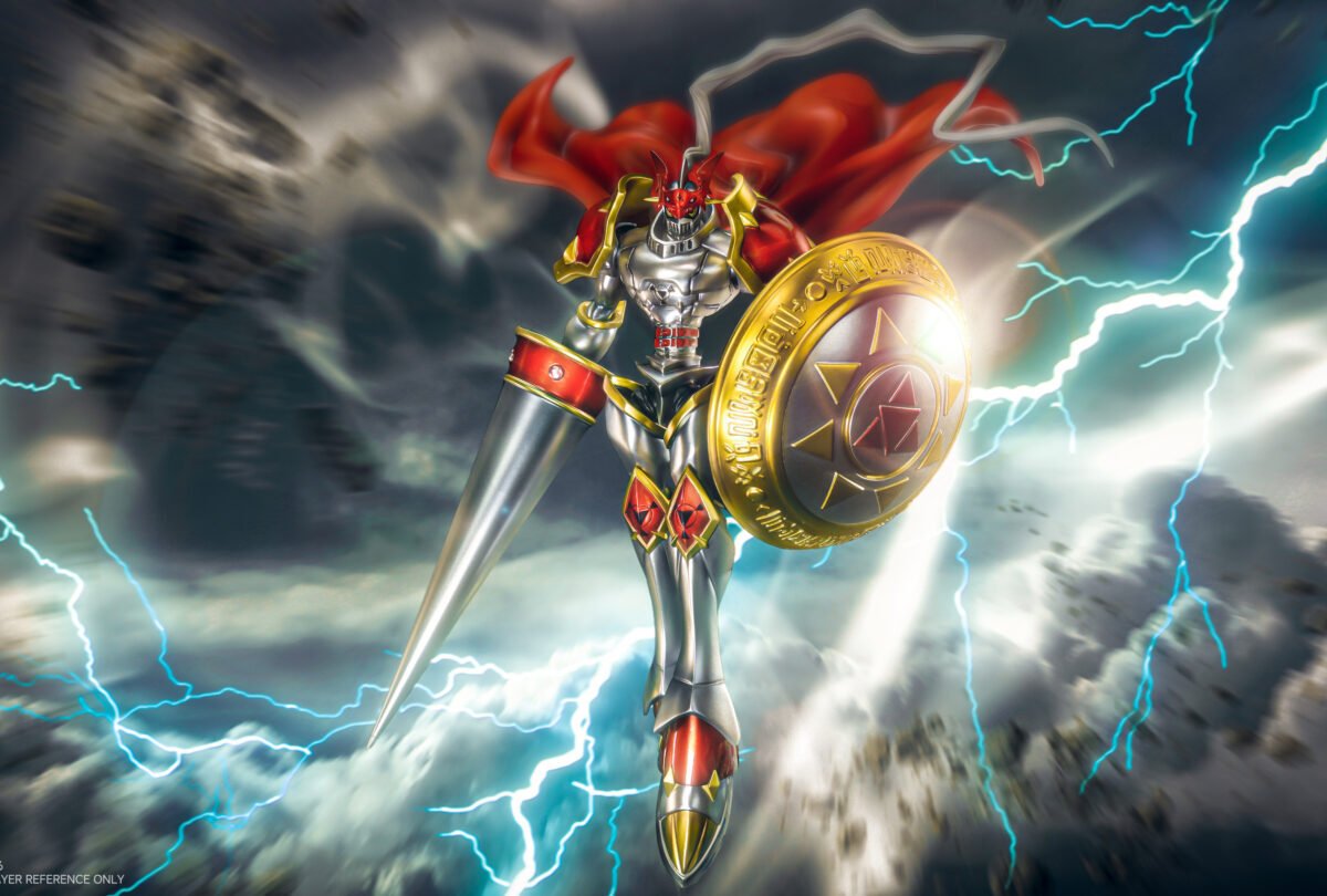 gallantmon digimon estatua resina an studio4