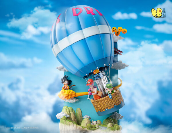 goku amigos globo dragon ball resina4