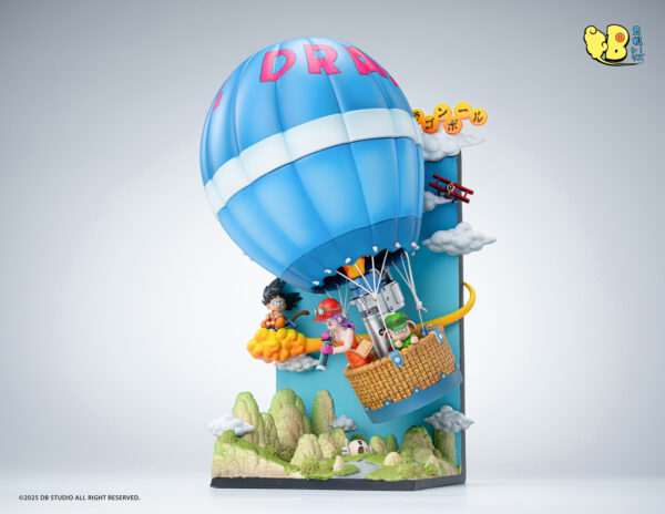 goku amigos globo dragon ball resina5