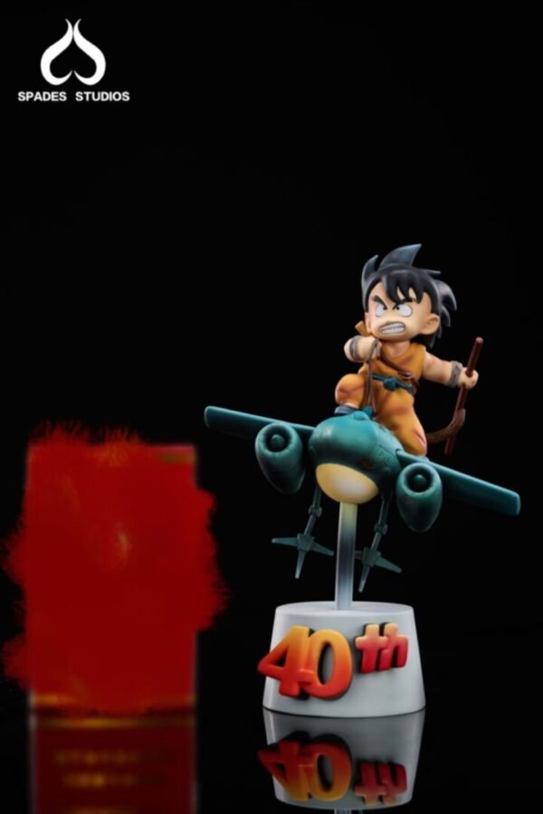 goku over plane spade studio dragon ball wcf1