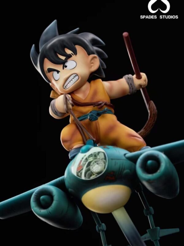 goku over plane spade studio dragon ball wcf2