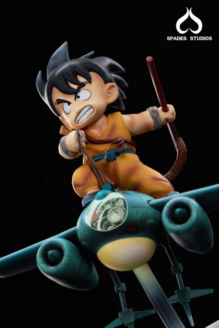 goku over plane spade studio dragon ball wcf2