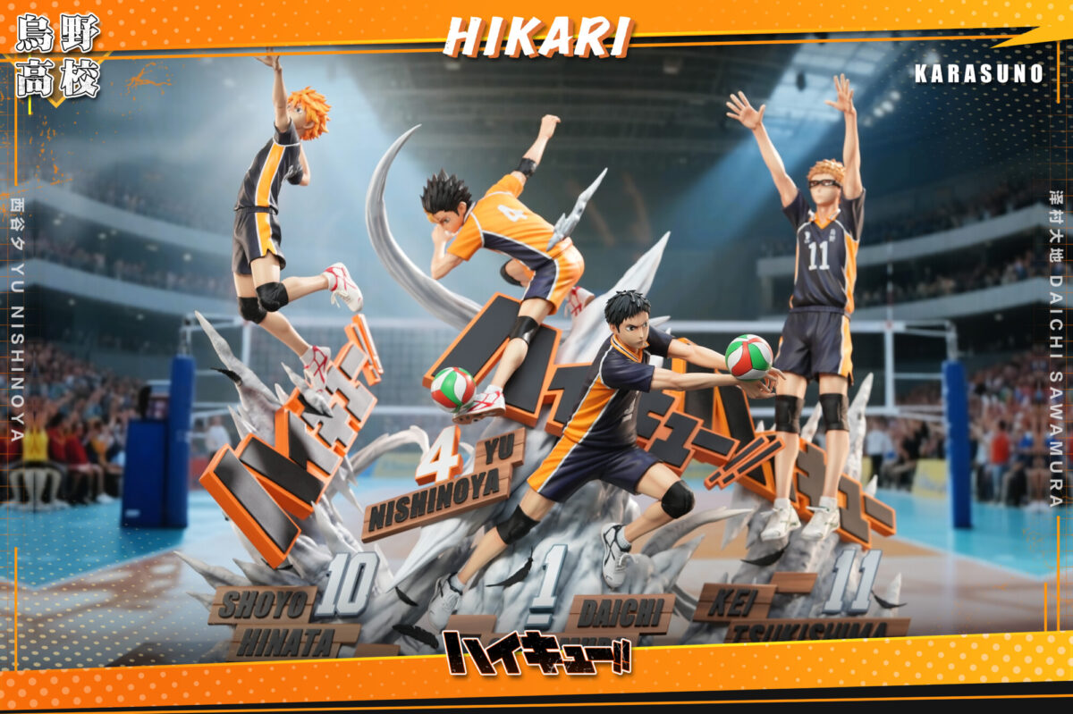 hikari studio haikyuu daichi nishinoya estatua resina 1 68
