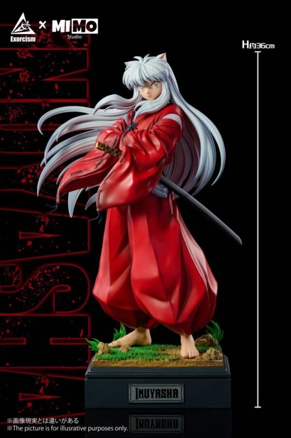 inuyasha estatua resina mimo studio 1 66