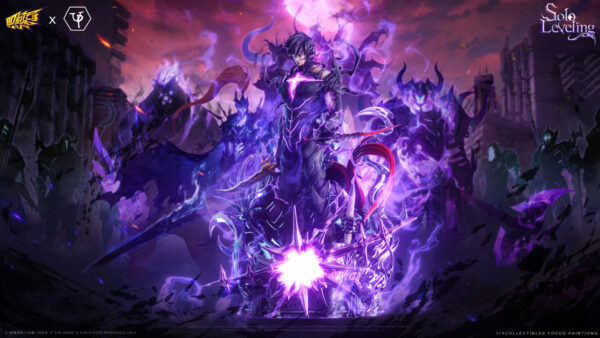 jike up sung jinwoo solo leveling estatua 1 6 1 42