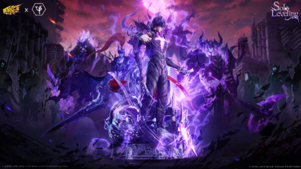 jike up sung jinwoo solo leveling estatua 1 6 1 44