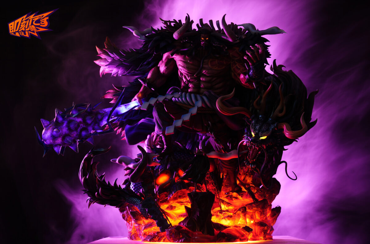 kaido one piece jike studio estatua resina pop s plus2