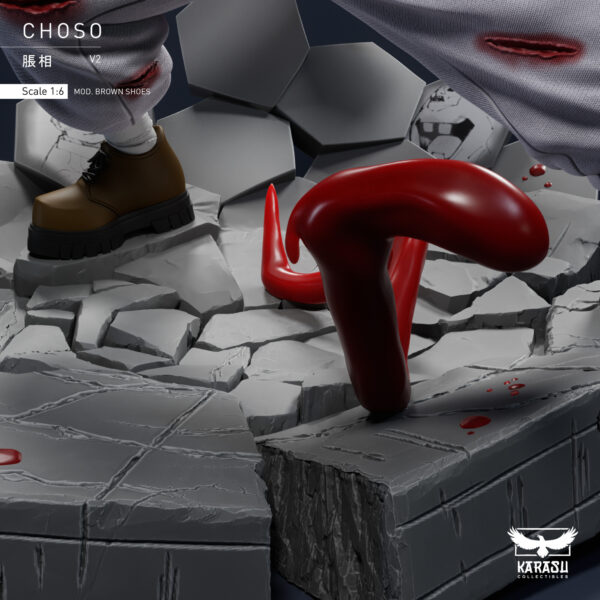 karasu collectibles choso kamo jujutsu kaisen estatua resina 1 610