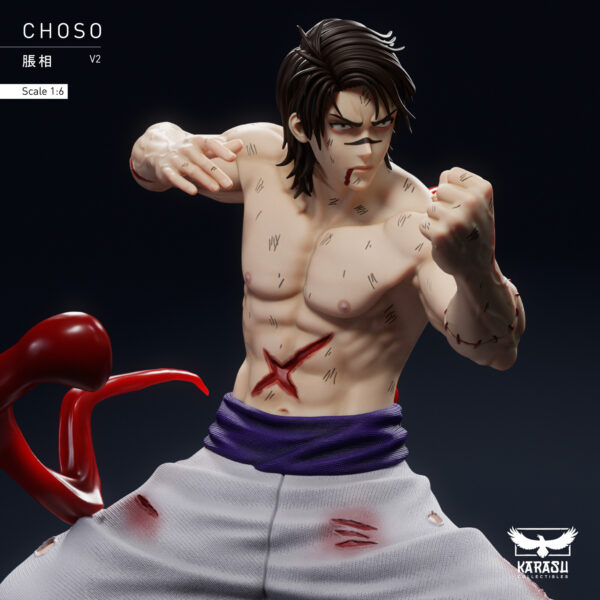 karasu collectibles choso kamo jujutsu kaisen estatua resina 1 615