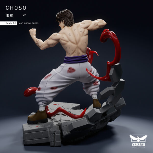 karasu collectibles choso kamo jujutsu kaisen estatua resina 1 63