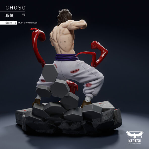 karasu collectibles choso kamo jujutsu kaisen estatua resina 1 64