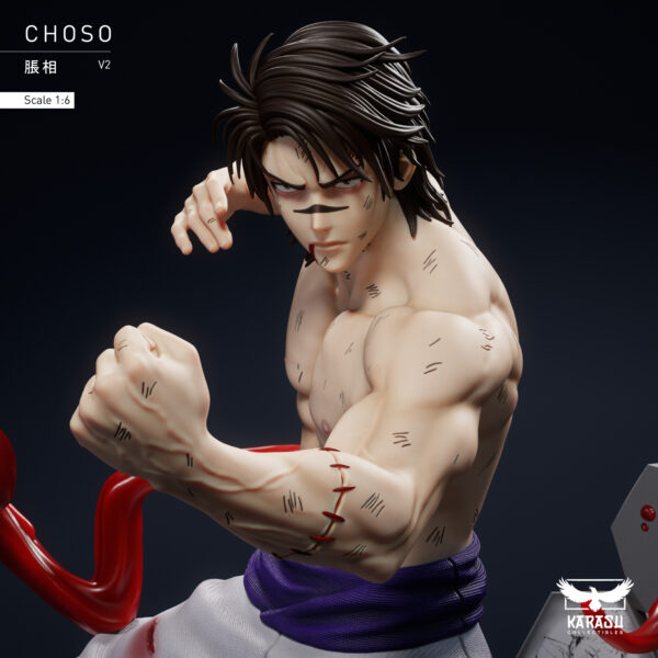 karasu collectibles choso kamo jujutsu kaisen estatua resina 1 67