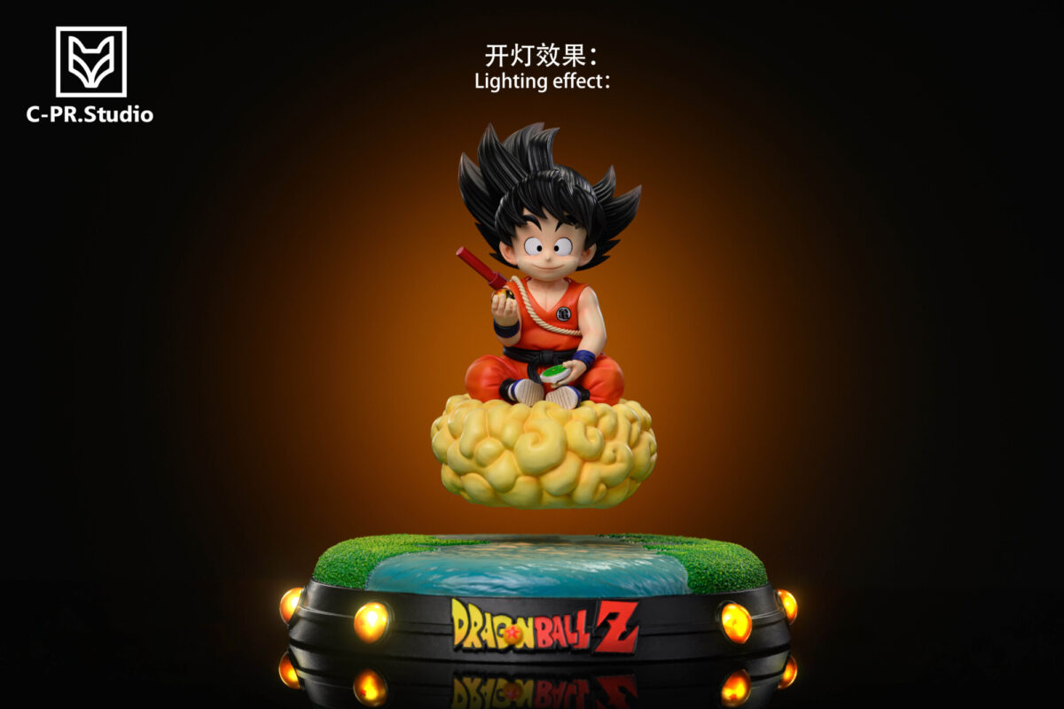 kid goku volando cpr studio dragon ball estatua resina2