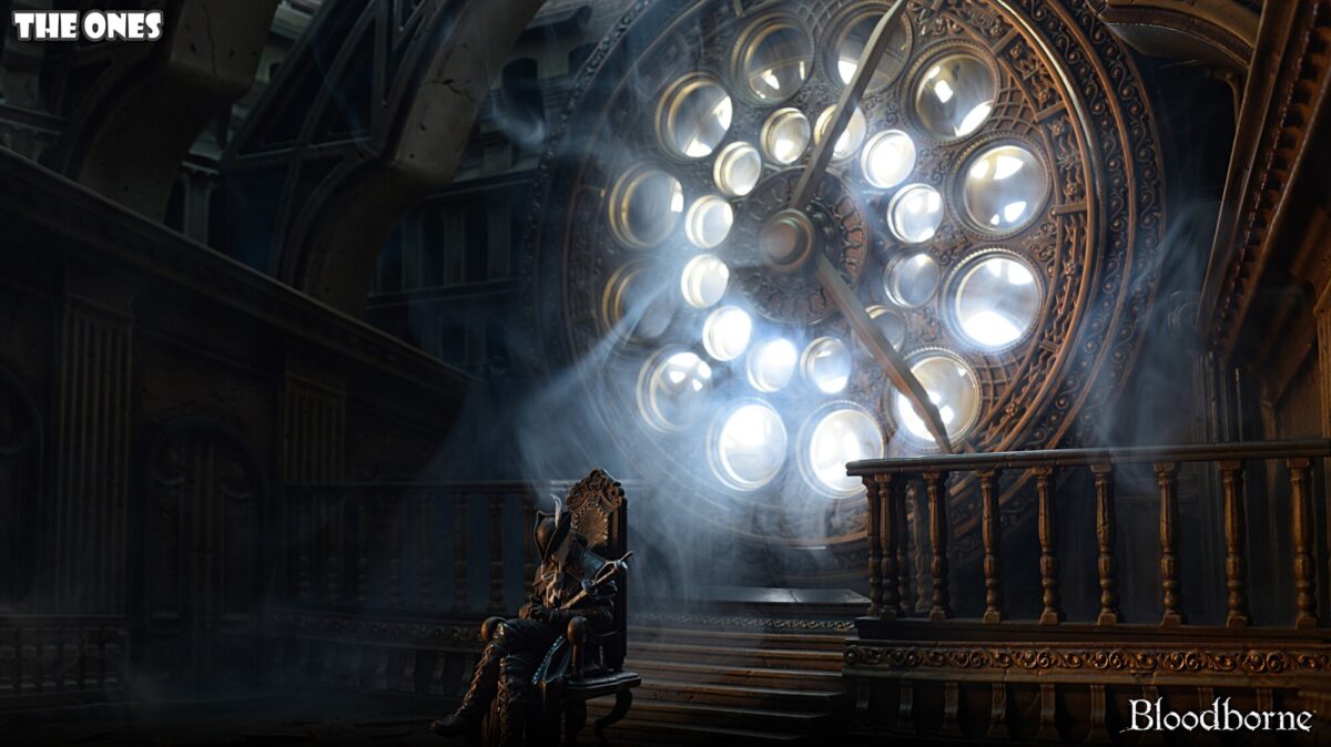 lady maria bloodborne estatua 1 18 torre reloj astral1