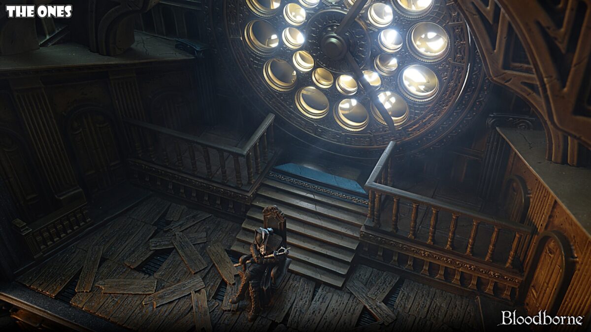 lady maria bloodborne estatua 1 18 torre reloj astral6