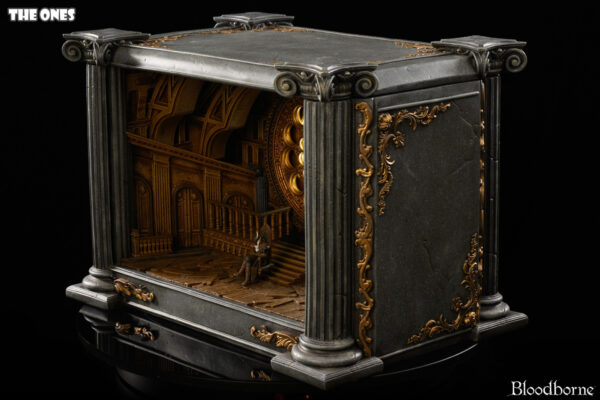 lady maria bloodborne estatua 1 18 torre reloj astral7